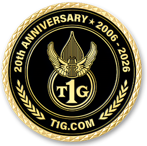 T1G Anniversary Coin